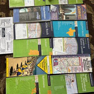 Vintage Road Maps - Paper (13)